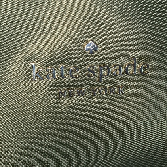 ♠️ kate spade ♠️ Chelsea The Little Better Nylon Large Backpack, Green - Picture 5 of 11